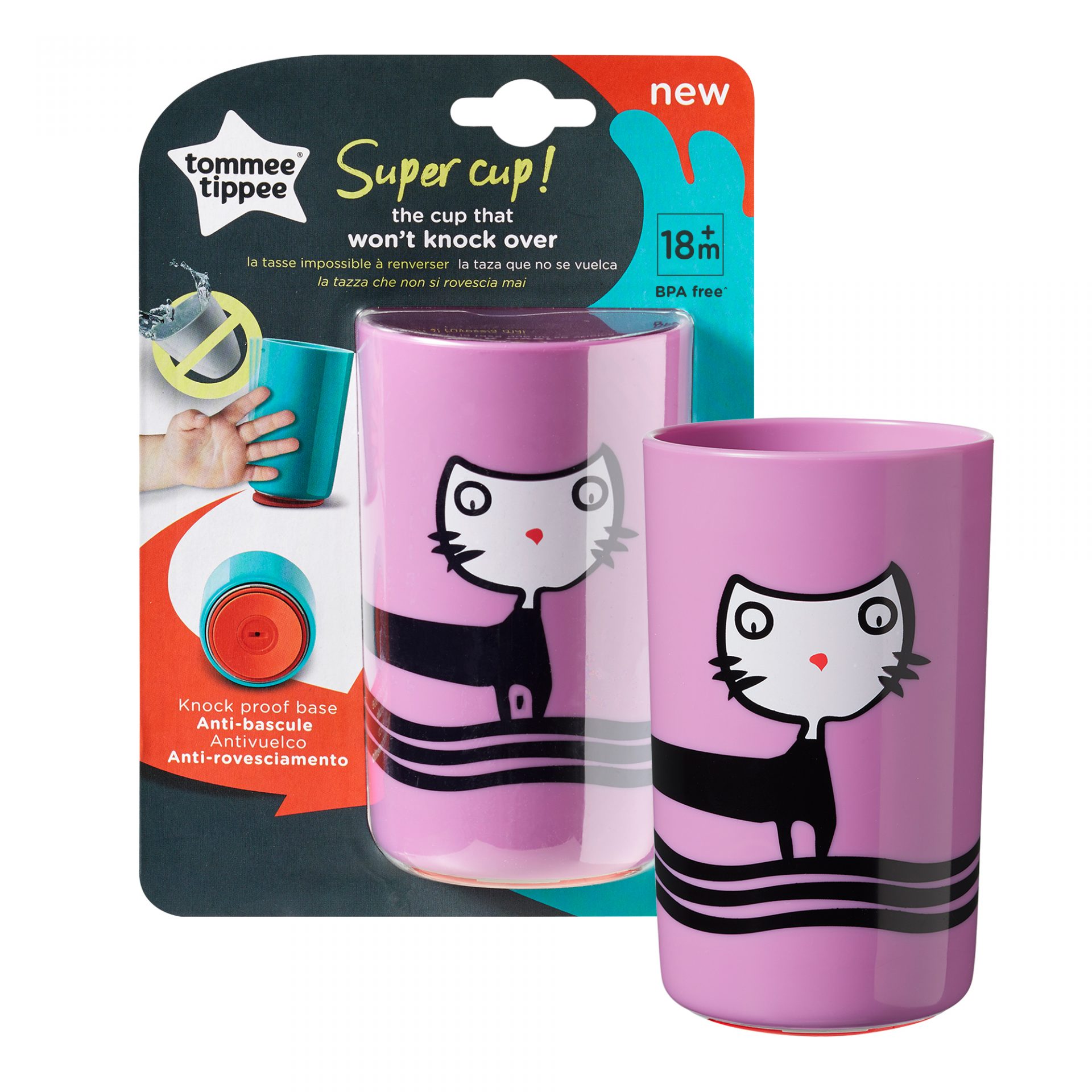 Tazza Super Cup 300ml viola - Tommee Tippee - immagine 3