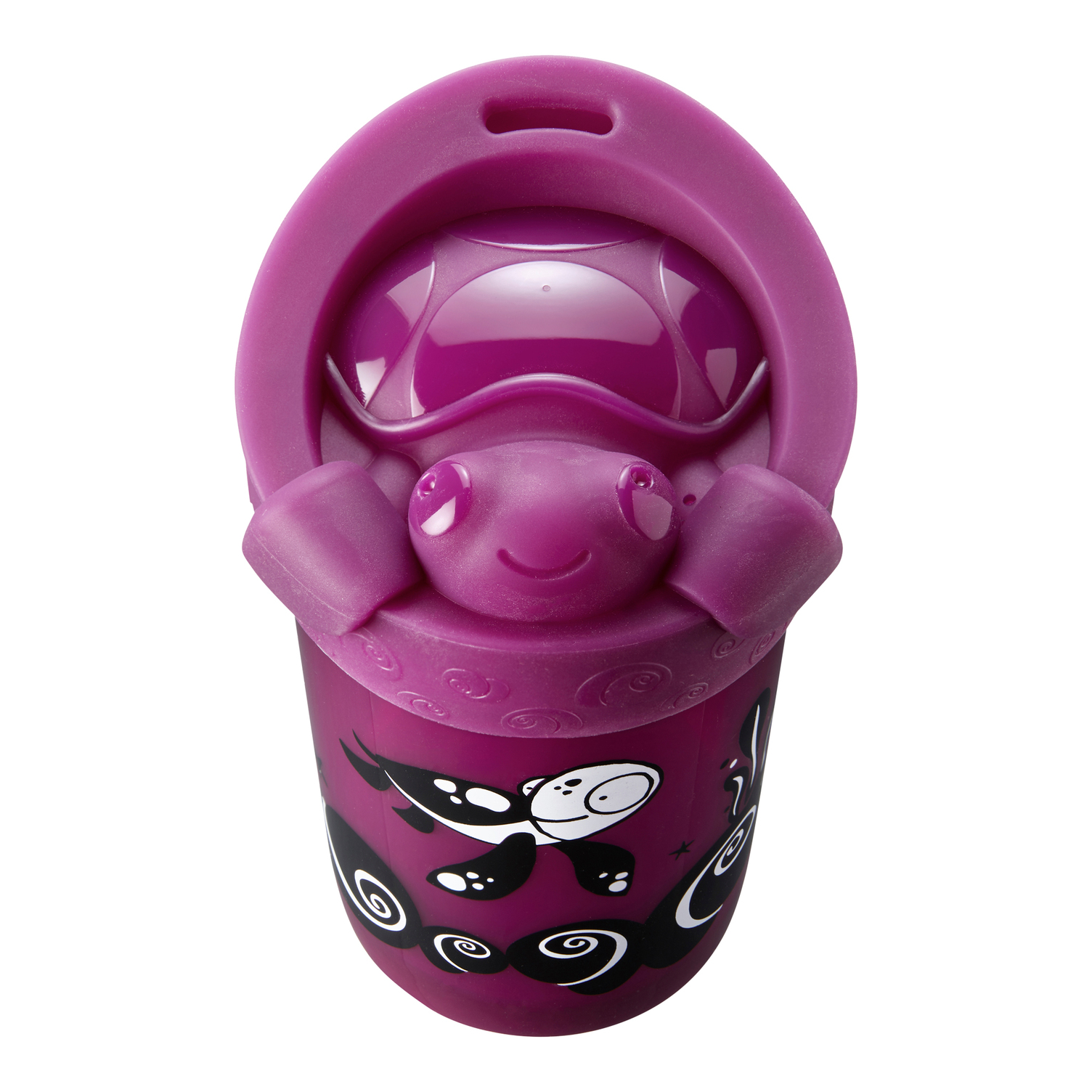 Tazza Super Cup tartaruga con coperchio - Tommee Tippee - immagine 3