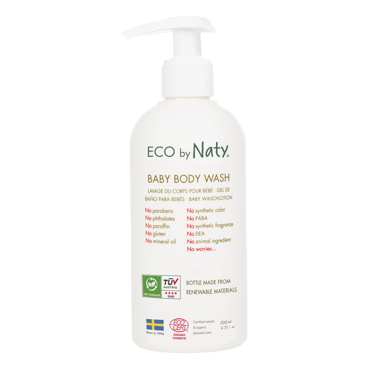 Detergente per bambini - Eco by Naty