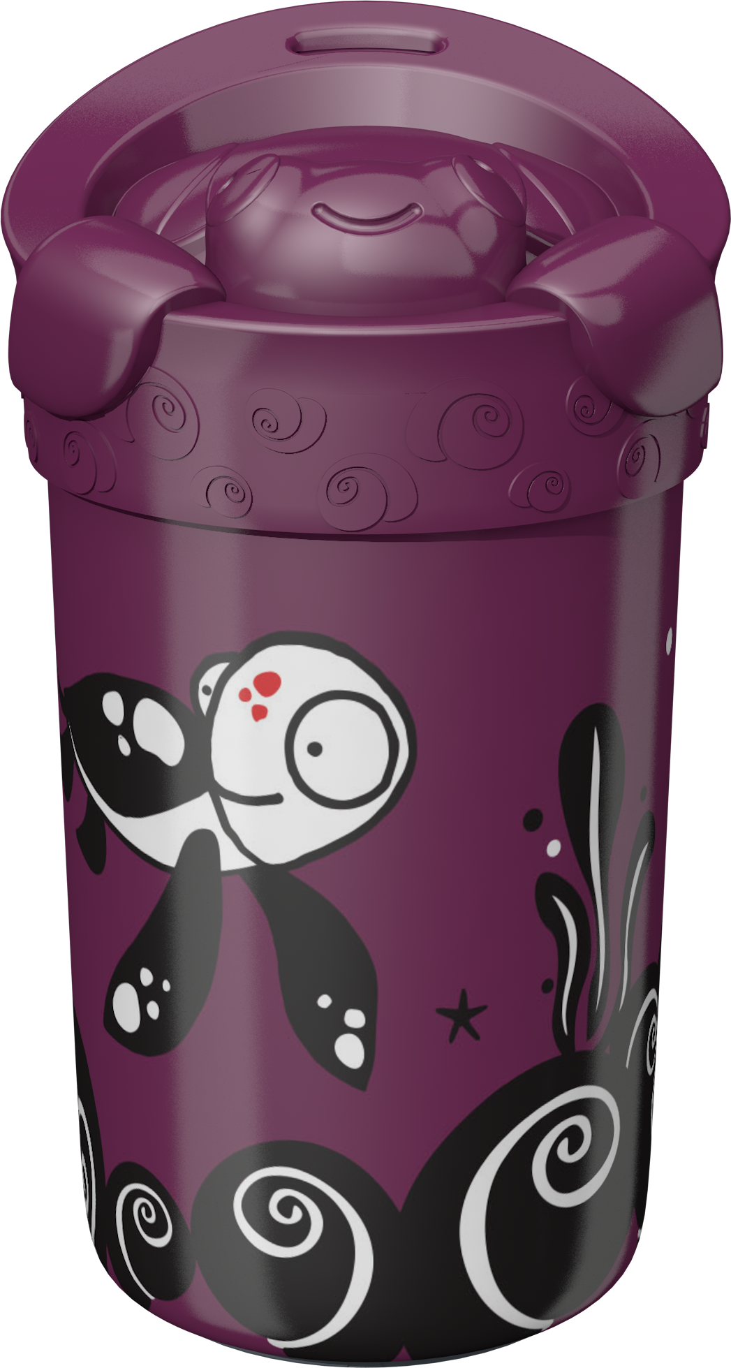 Tazza Super Cup tartaruga con coperchio - Tommee Tippee - immagine 5