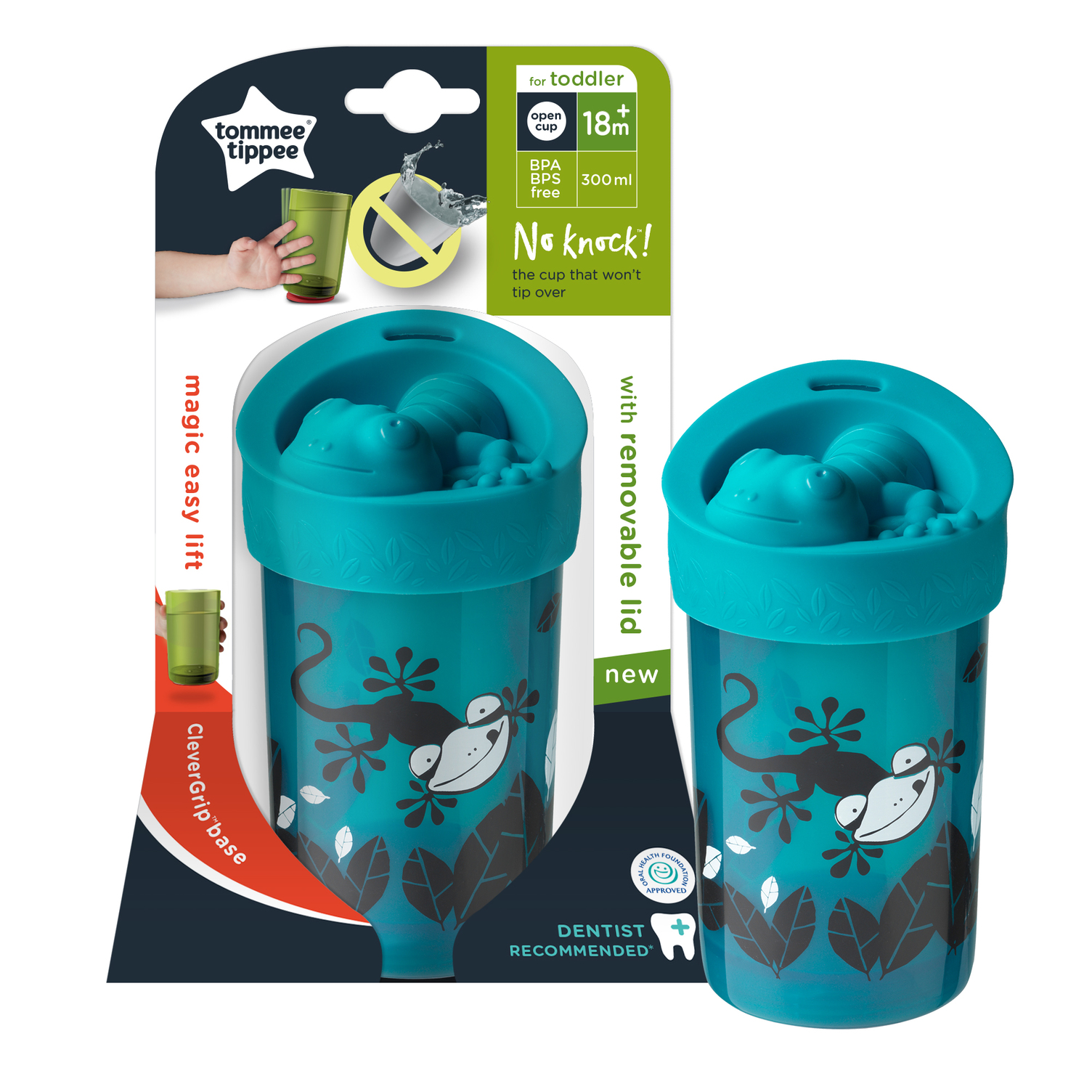Tazza Super Cup geco con coperchio - Tommee Tippee - immagine 6
