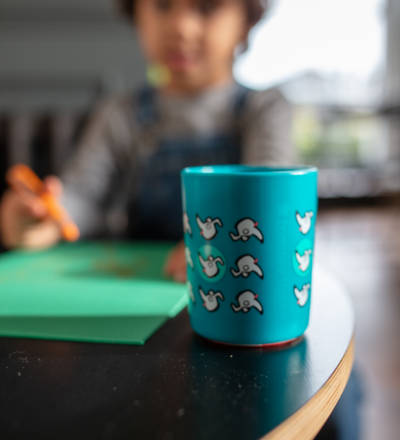 Tazza Super Cup 190ml celeste - Tommee Tippee - immagine 2