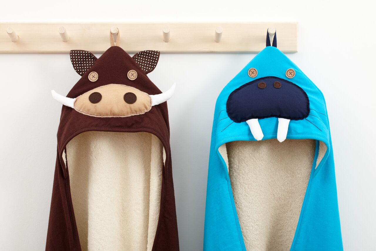 Accappatoio a triangolo con cappuccio - 3 Sprouts