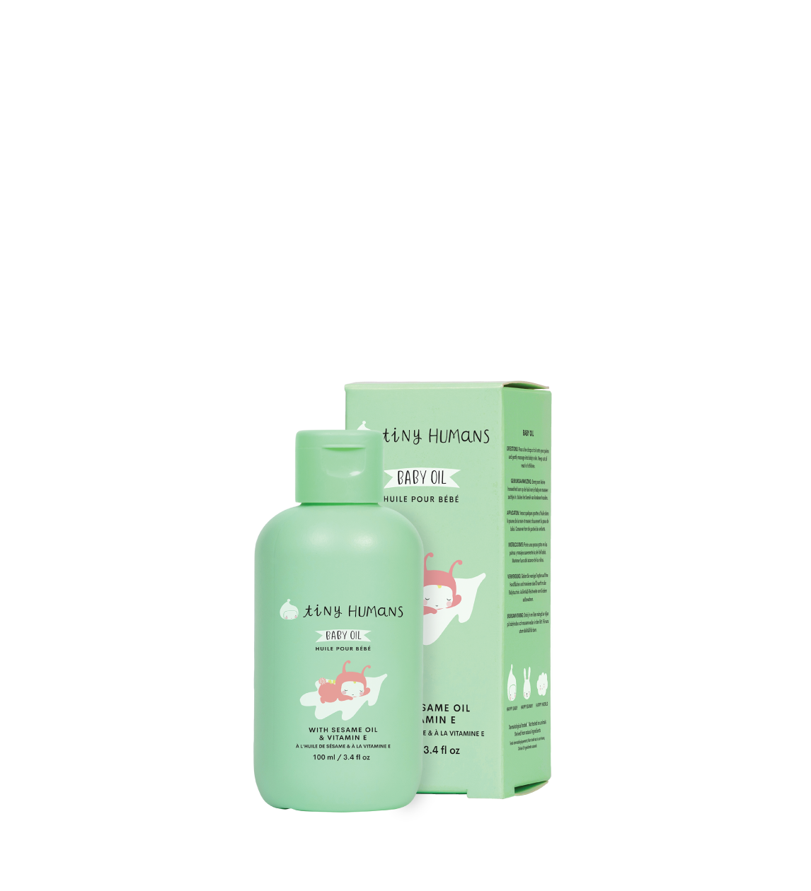 Baby Olio Corpo - Tiny Humans