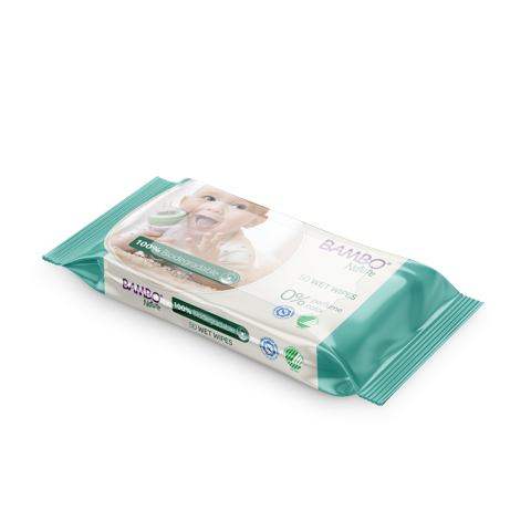 Salviettine Umidificate Biodegradabili 100% - Bambo Nature - immagine 2