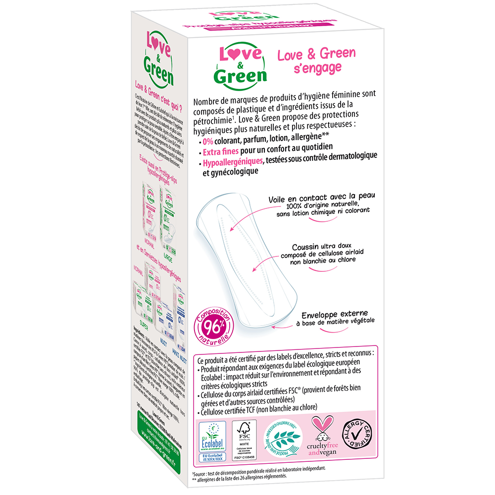 Salvaslip Ecologico - Love and Green - immagine 2