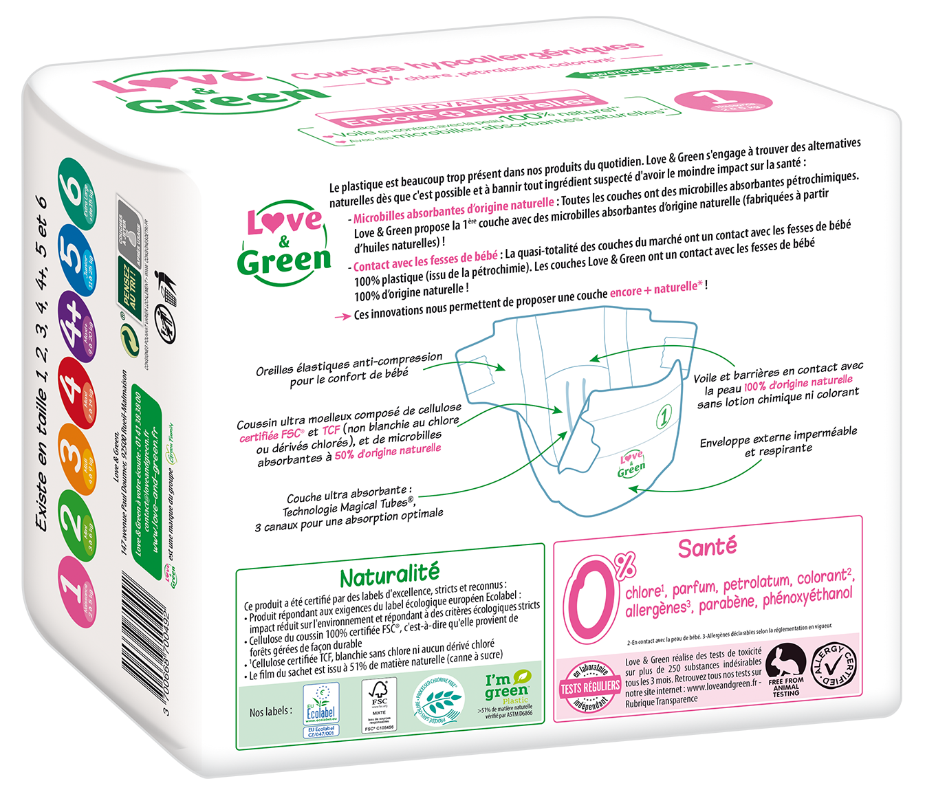 Pannolini Love and Green - immagine 2