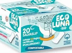 Eco Luna bio - salvaslip biologico - 20 pezzi