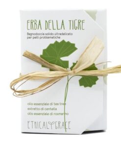 Erba della tigre, bagno e doccia per pelli problematiche - Ethical Grace
