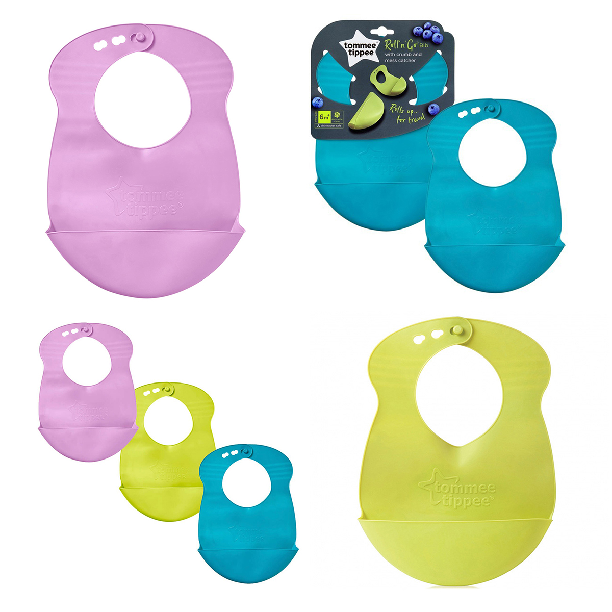 Bavaglino avvolgibile in silicone - Tommee Tippee - immagine 10