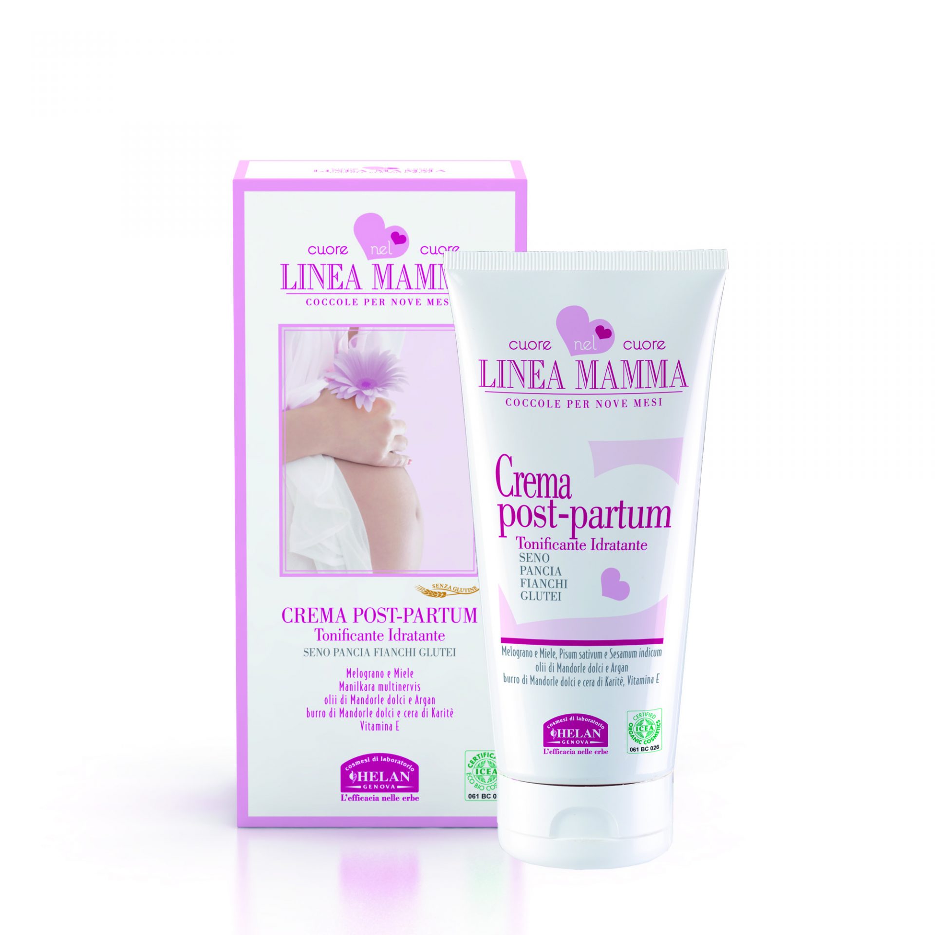 crema post partum di Helan