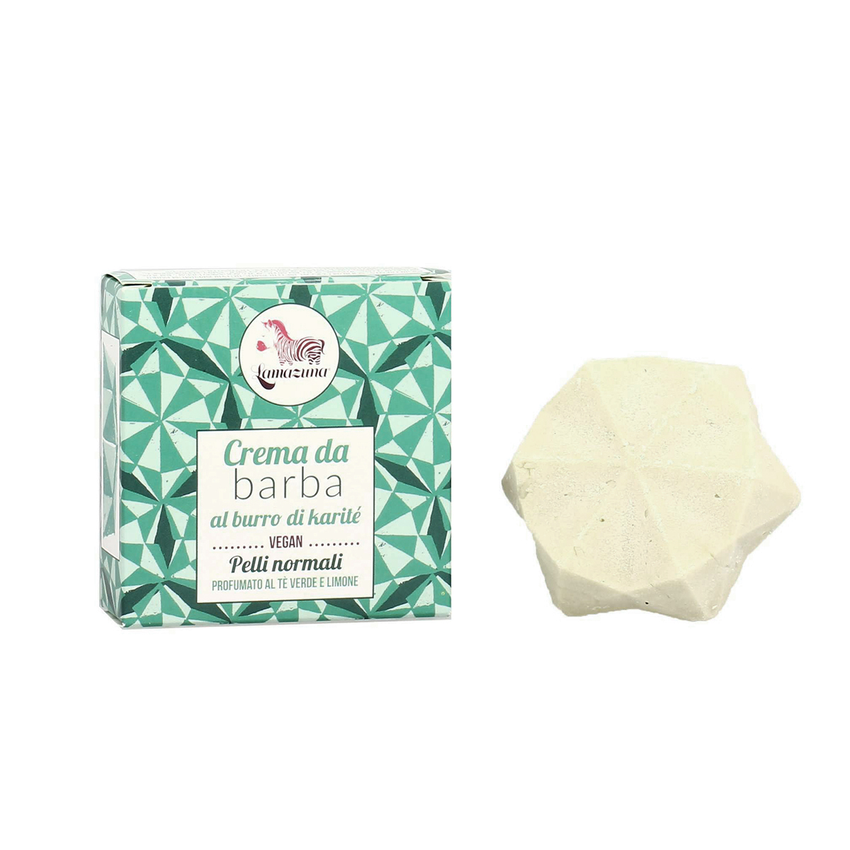 Crema da barba solida - pelli normali - Lamazuna - immagine 5