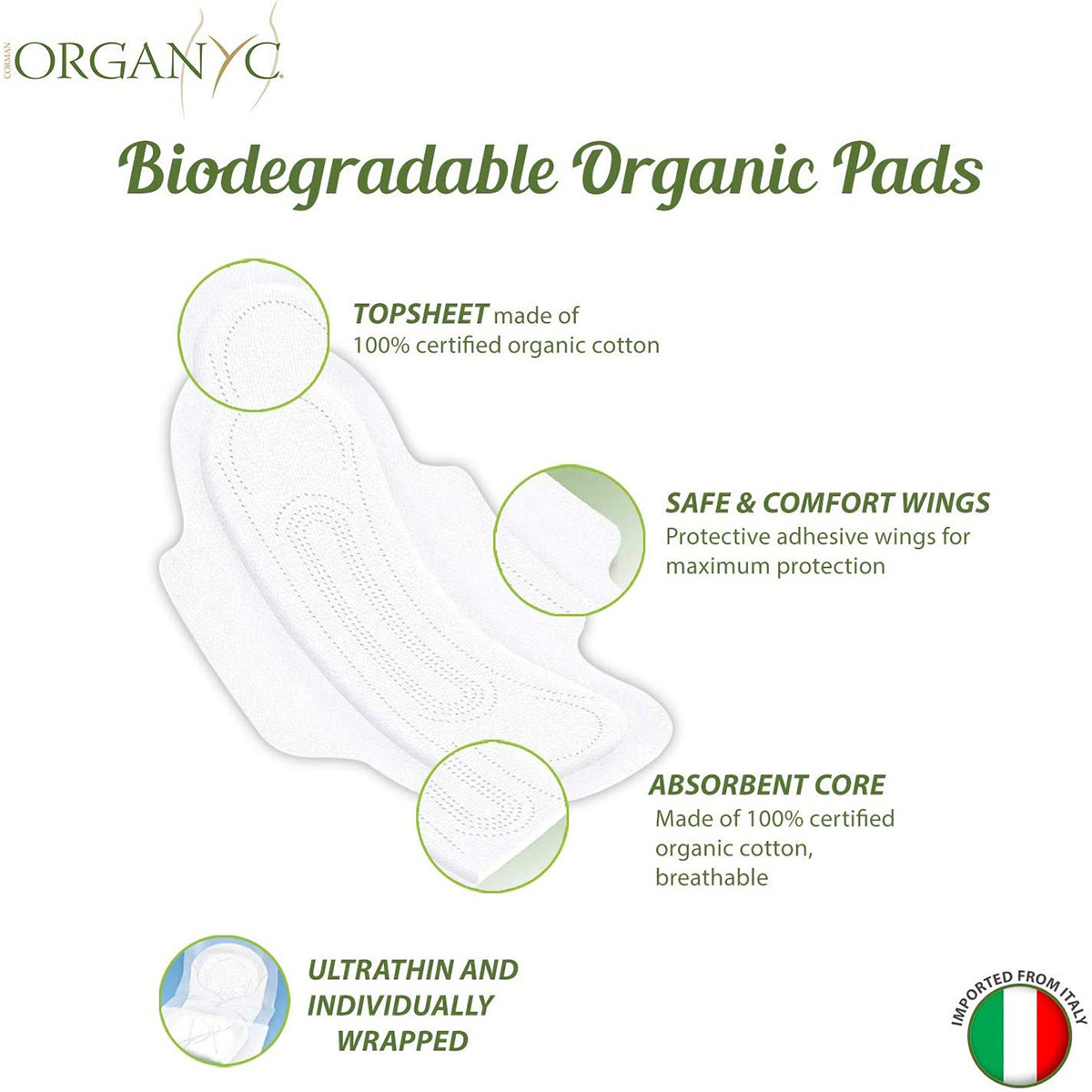 Eco Assorbenti in cotone - Organ(y)c - immagine 5