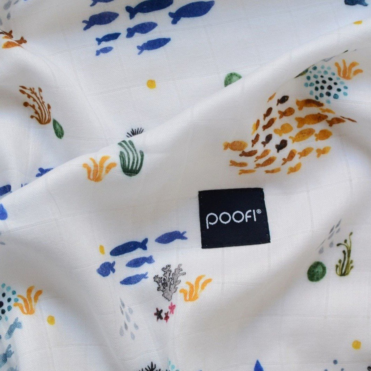 Mussola in Bambù - Poofi - 73cm*73cm - immagine 7