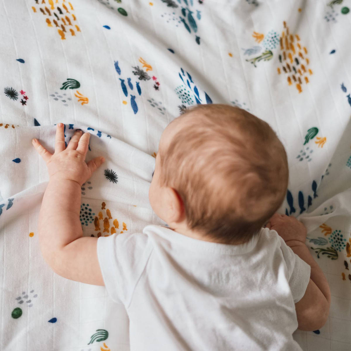 Mussola in Bambù - Poofi - 73cm*73cm - immagine 5