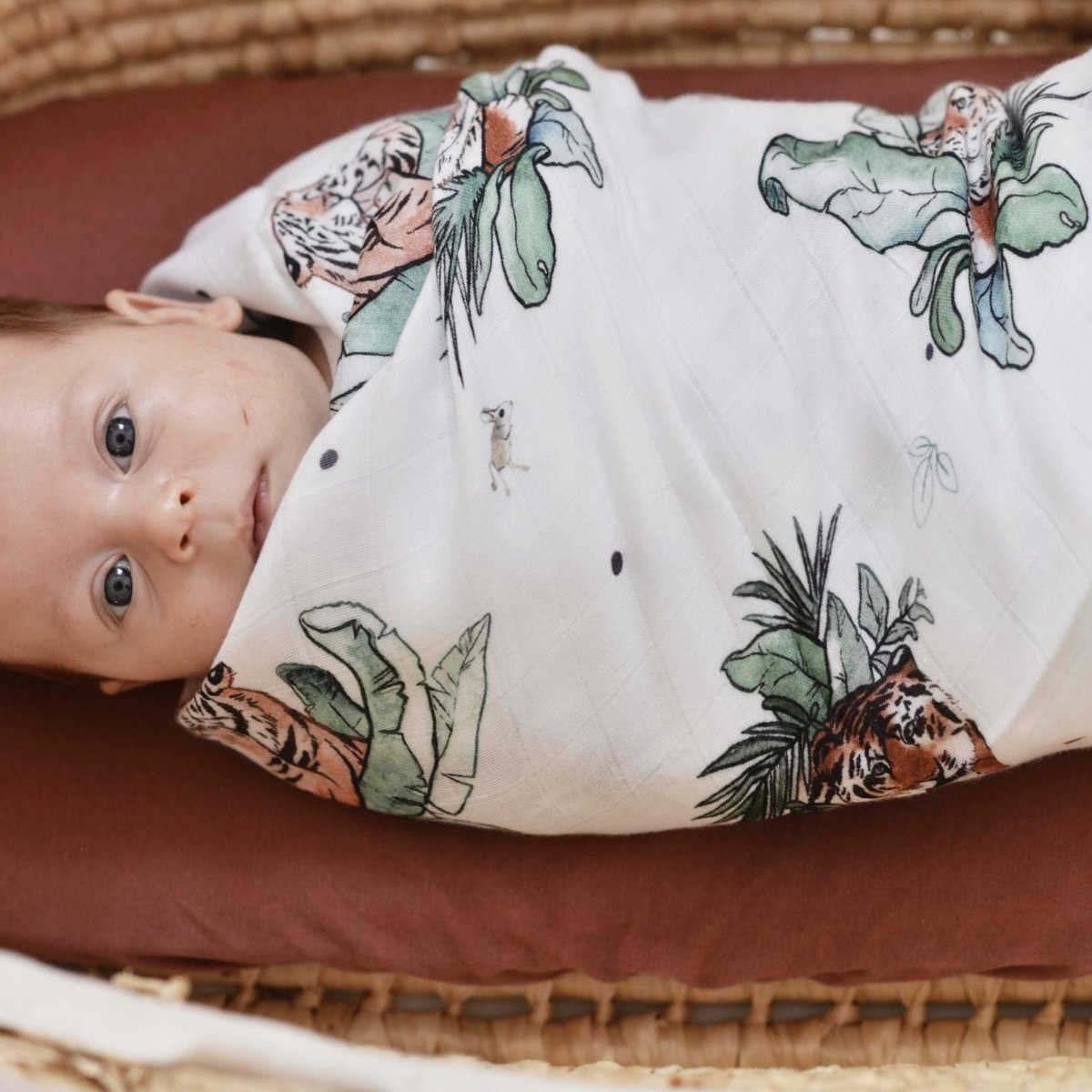 Mussola in Bambù - Poofi - 73cm*73cm - immagine 2