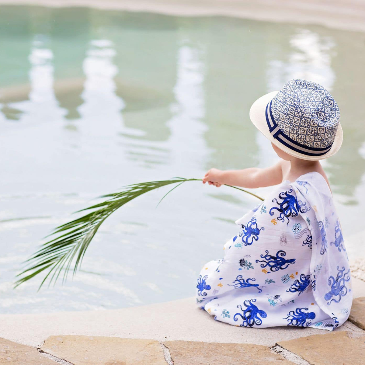 Mussola in Bambù - Poofi - 120cm*120cm - immagine 4