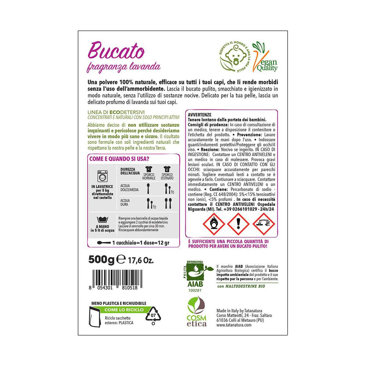 Eco detersivi in polvere - Cosm-Etica - immagine 9