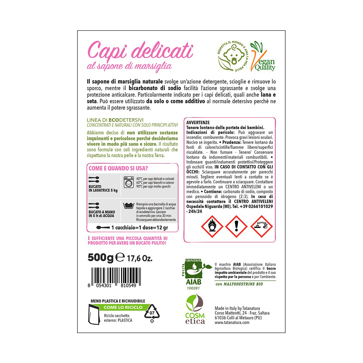 Eco detersivi in polvere - Cosm-Etica - immagine 7