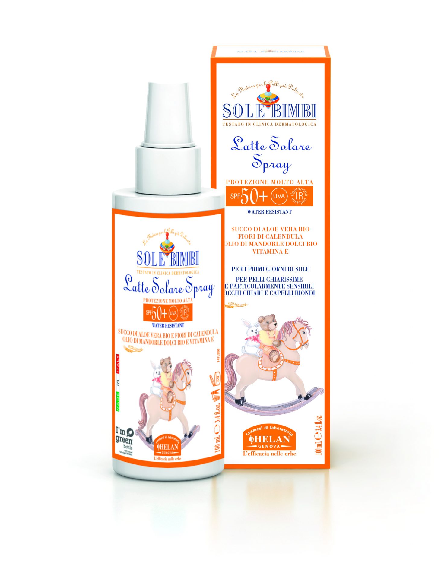 latte solare spray protezione 50+