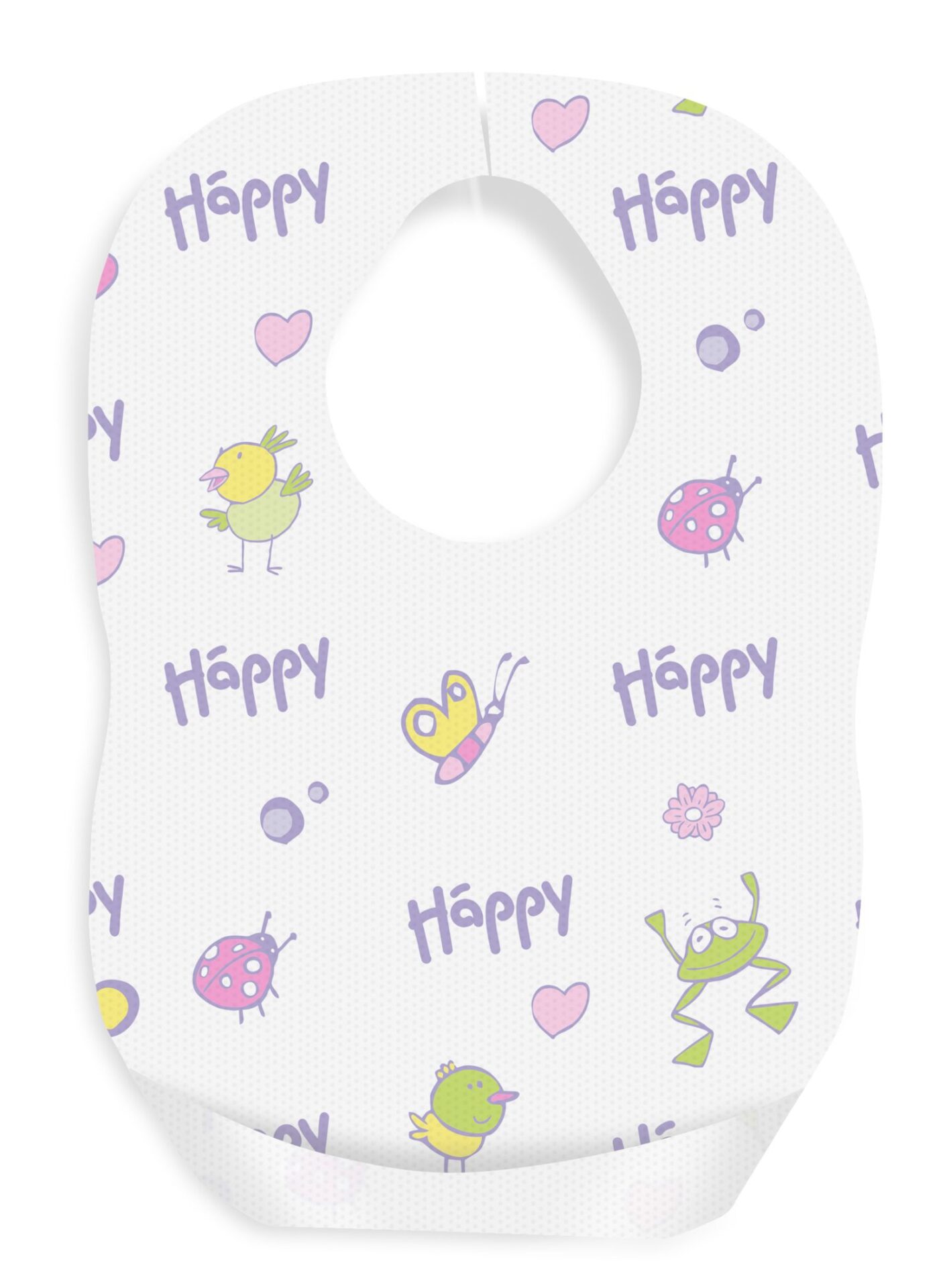 bavaglino monouso - happy lunch