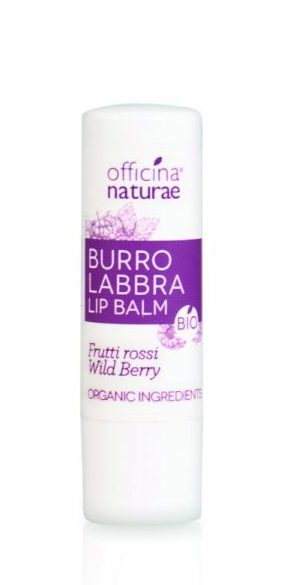 burro cacao per le labbra gusto frutti rossi