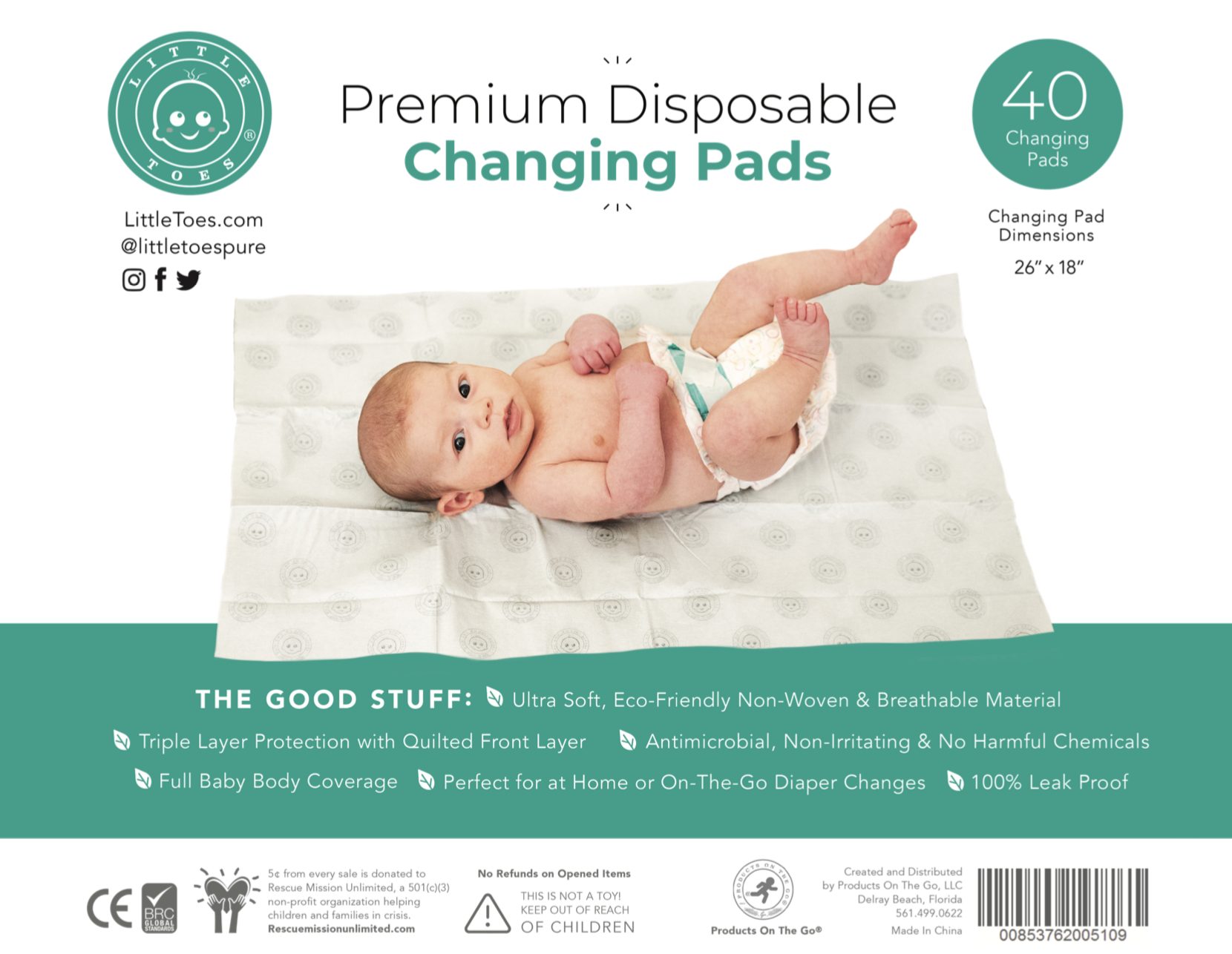 fasciatoio monouso in bambù