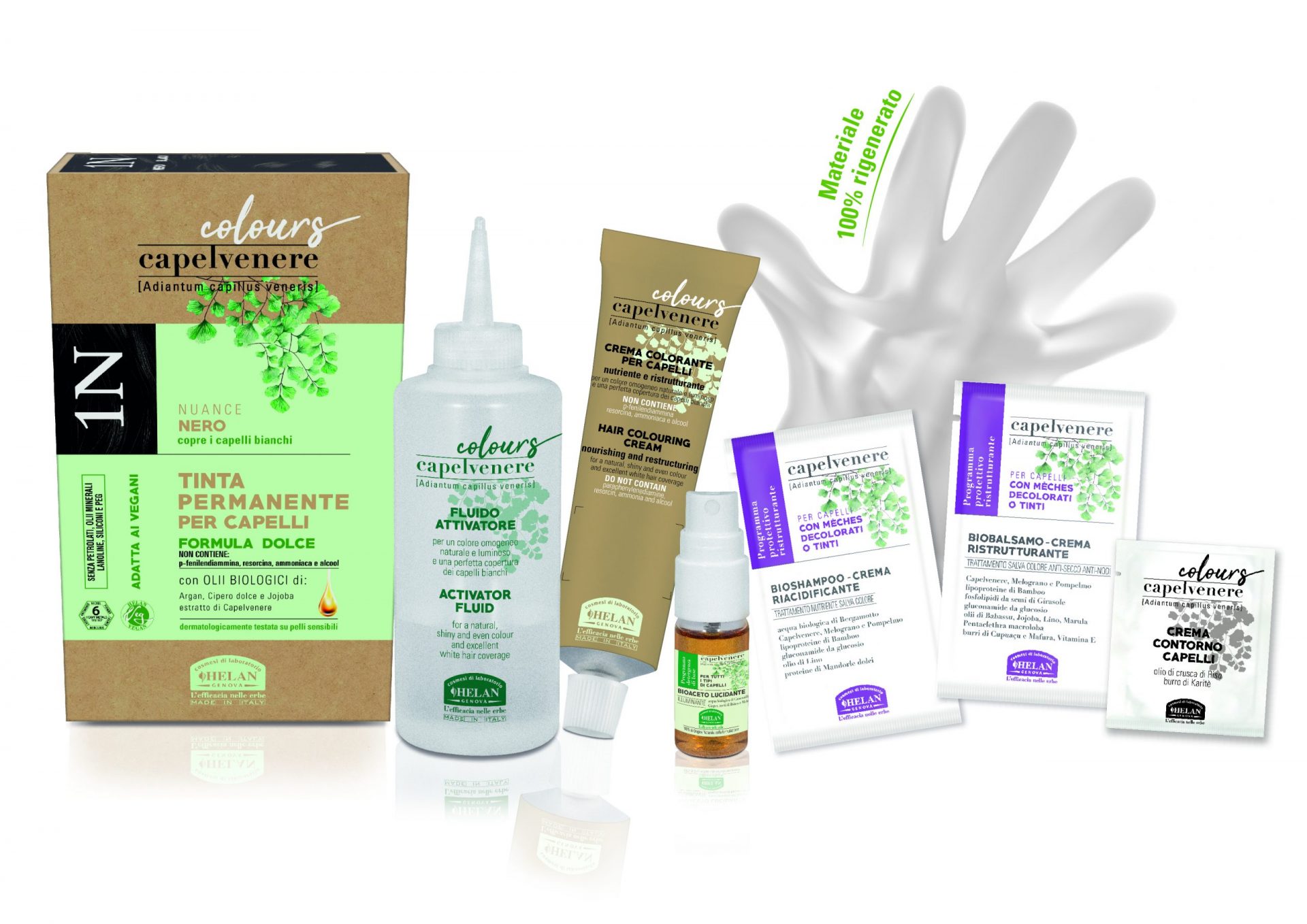 Tinta Permanente per Capelli - Helan