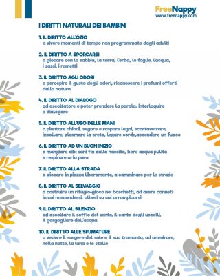 Manifesto dei diritti naturali dei bambini