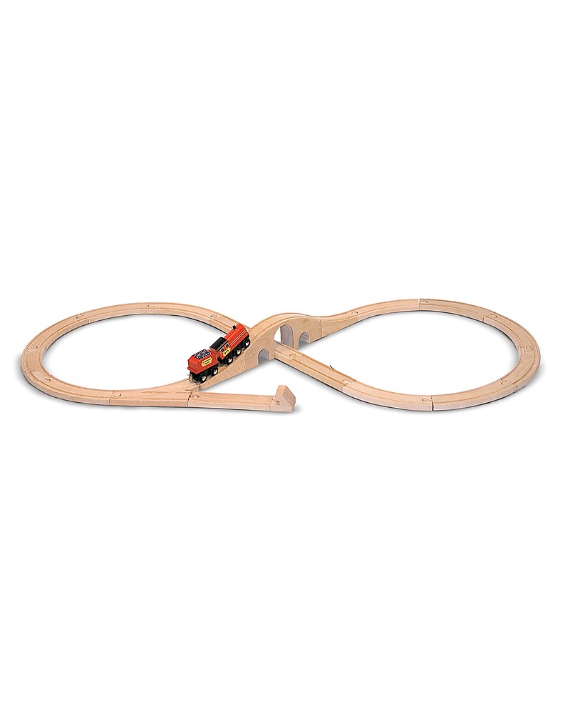Pista in legno per trenini - Melissa&Doug - immagine 6