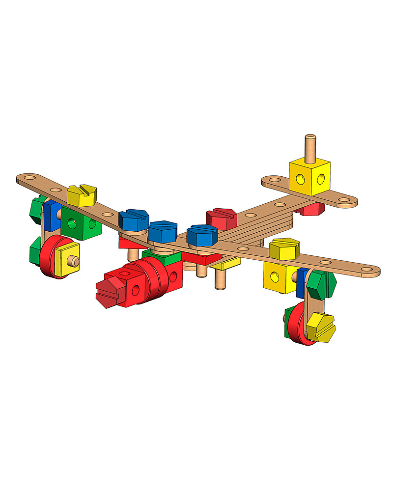 Costruzioni in legno - Melissa&Doug - immagine 3