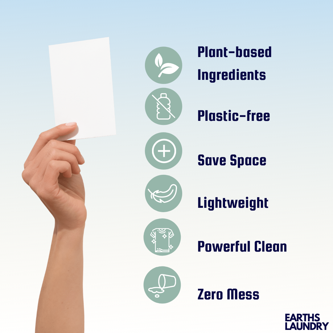 Bio detersivo in fogli per lavatrice - Earths Laundry - immagine 3