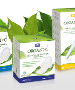 Assorbenti interni ecologici con applicatore - Organyc