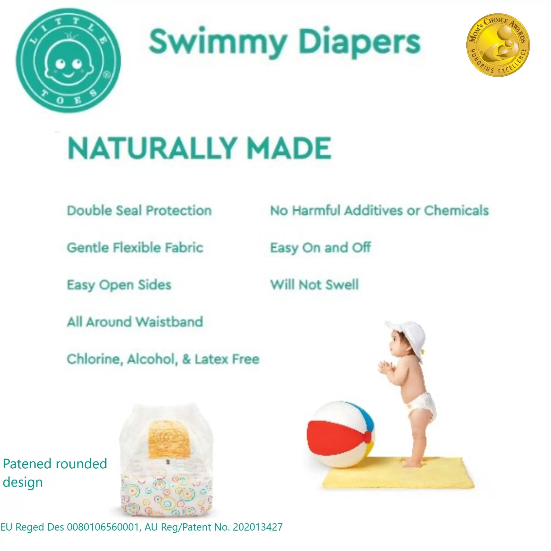 Pannolini per mare e piscina - immagine 8