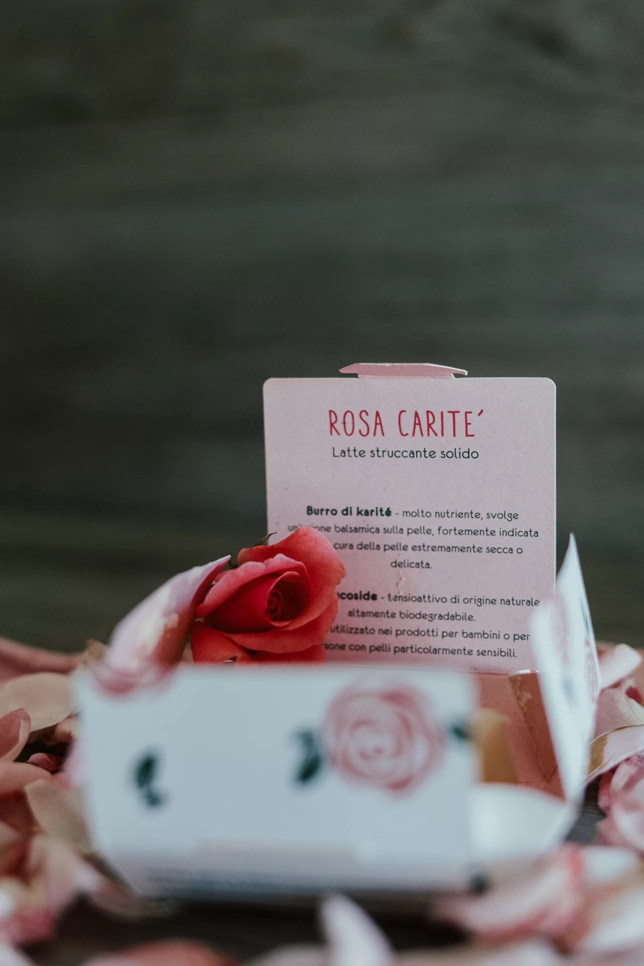 Latte Struccante Solido Rosa Caritè - Ethical Grace - immagine 2