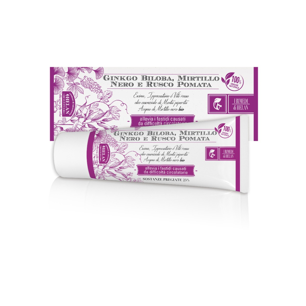 pomata per pesantezza e gonfiore alle gambe