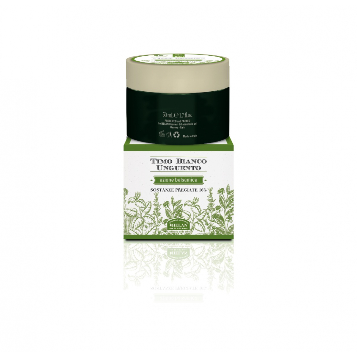 unguento naturale a base di timo bianco