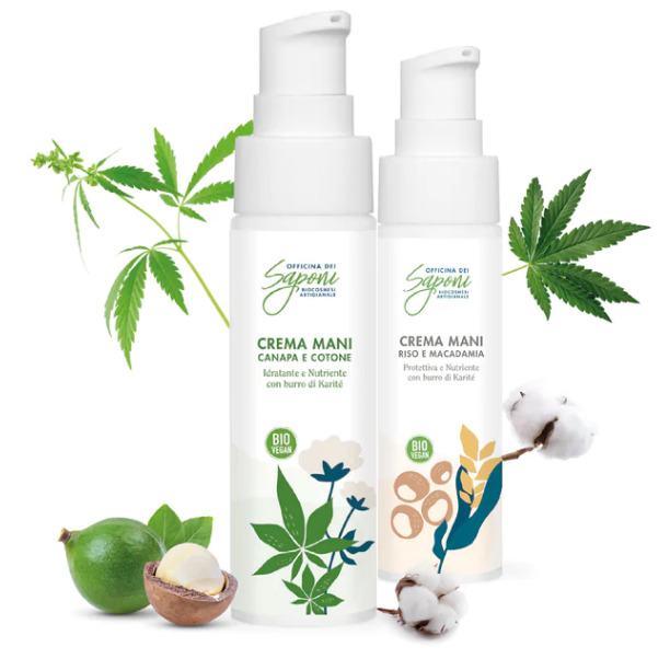 bio crema mani di officina dei saponi