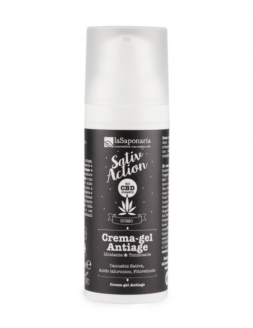 Crema gel antiage uomo