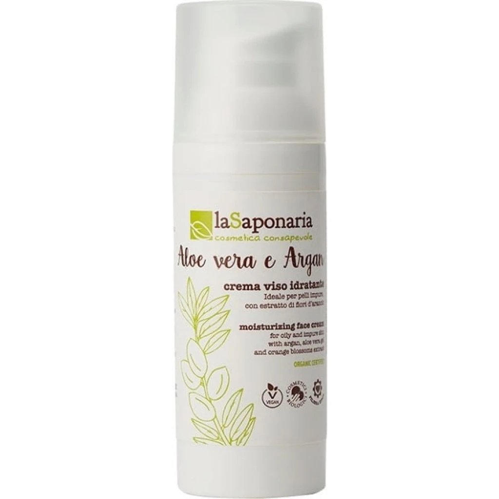 Crema Viso con Argan - La Saponaria