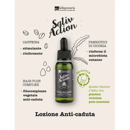 lozione capelli anticaduta a base di rosmarino e caffeina