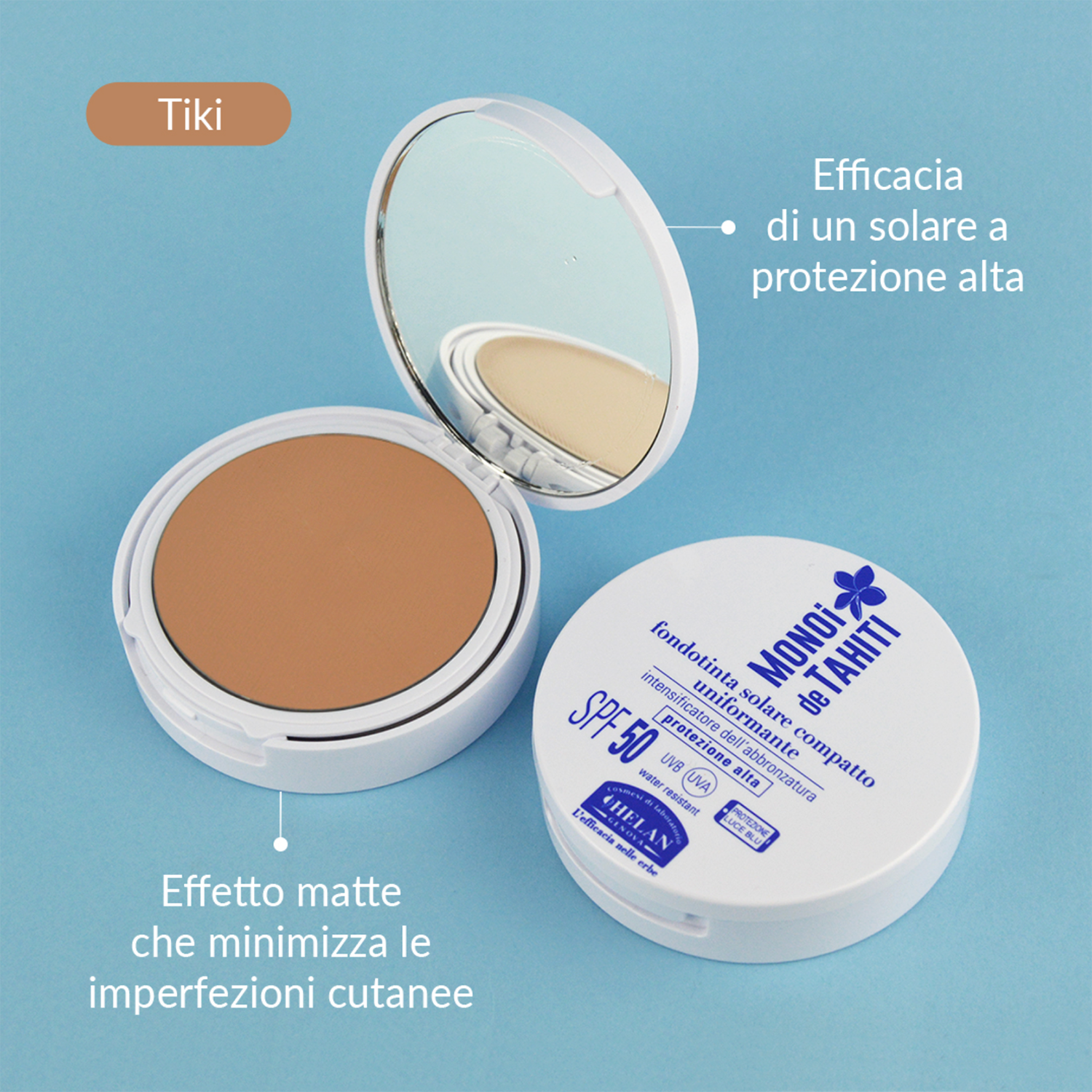 Fondotinta solare compatto - Helan - immagine 3