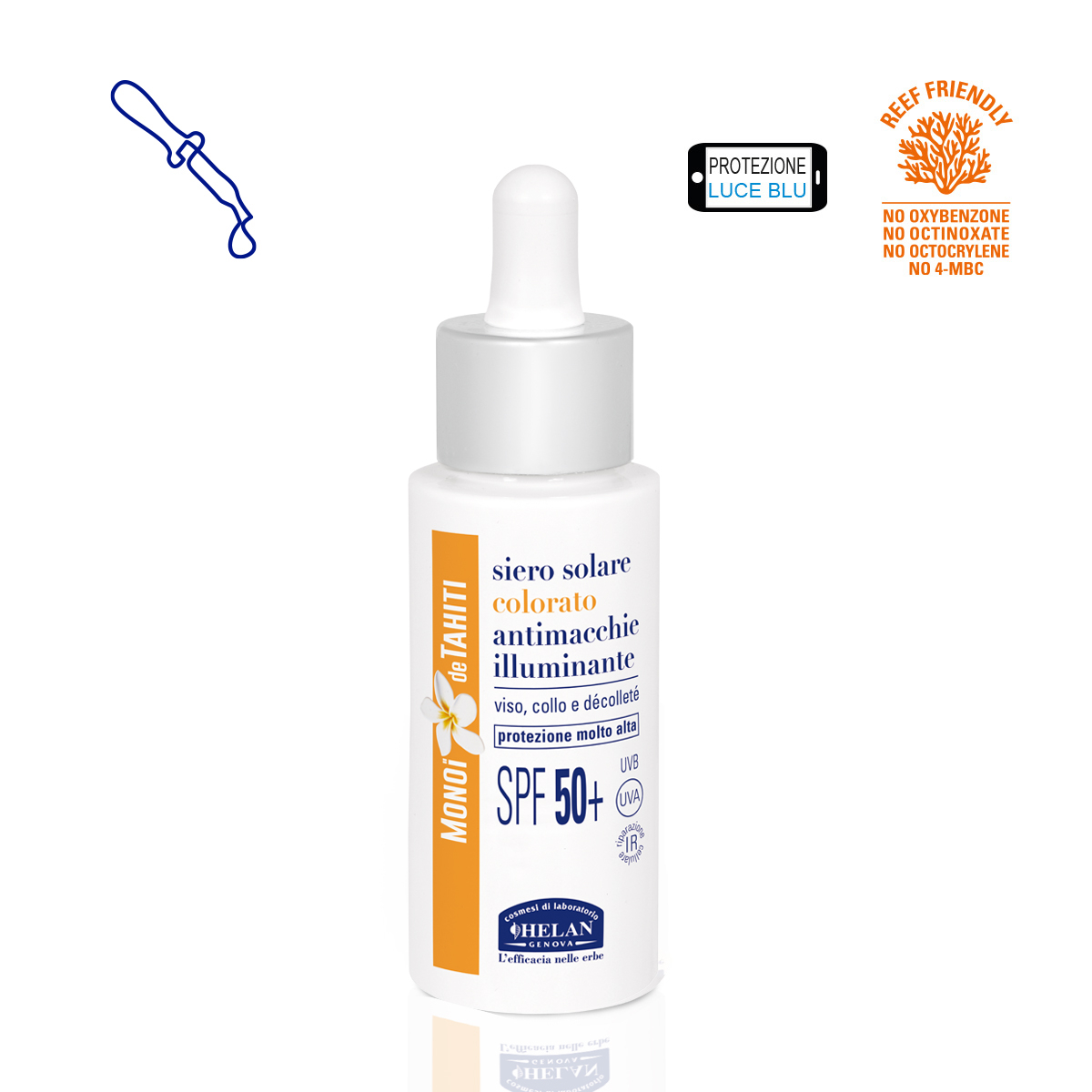 Siero solare antirughe illuminante - Helan - immagine 4