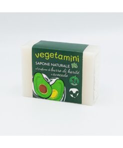 sapone solido naturale vegetamini al burro di karité e avocado