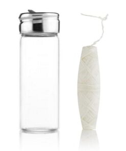 Filo interdentale in fibra di mais + Flaconcino vetro - Oceansrespect