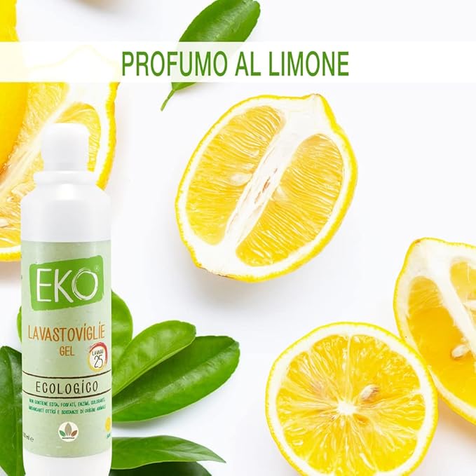 detersivo lavastoviglie al limone eko