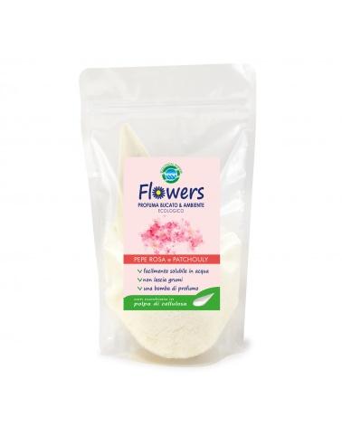 Flowers profumatore concentrato ipoallergenico polvere – Eko pepe rosa e patchouly