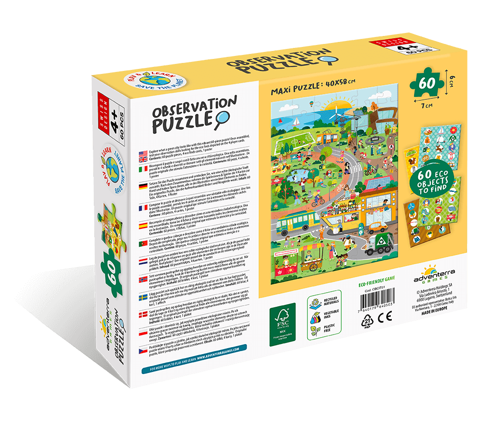 puzzle green city
