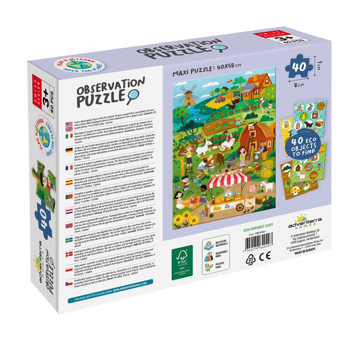 Puzzle eco farm