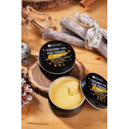 scrub naturale La Saponaria "scacciando via ogni pensiero grigio"